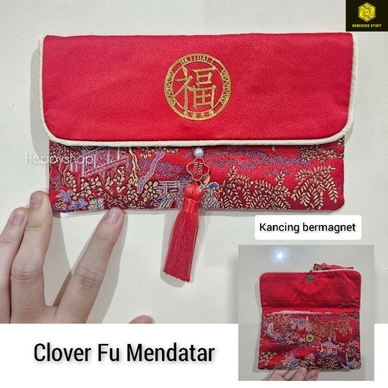 

Dompet Angpao Kain Imlek, Angpao Kain Merah Chinese