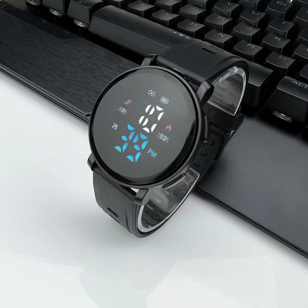 Jam Tangan Berkualitas Tinggi Pria Wanita Jam Tangan Digital Jam Tangan LED Jam Tangan Kuarsa Batera