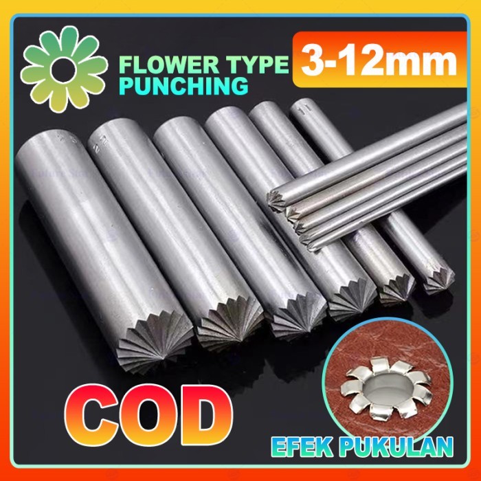 

Pembolong Mata Ikan Kulit 3-12mm Alat Pembolong Kulit Metal Pelubang Plong Kulit Leathercraft Hole Punches Tool Hollow Punch Alat Kerajinan Kulit - 4mm 5mm 6mm 7mm 8mm 9mm 10mm 11mm 12mm