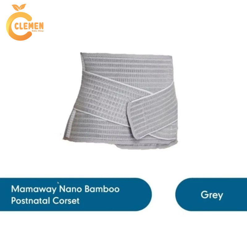 Mamaway Recovery Corset Nano Bamboo / Korset Pelangsing Pasca Melahirkan Nano Bamboo