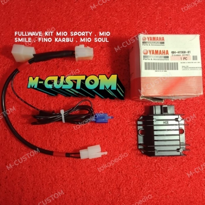 ORIGINAL FULLWAVE YAMAHA MIO , KIPROK NMAX PNP MIO SMILE MIO SPORTY , MIO SOUL - kabel kit only