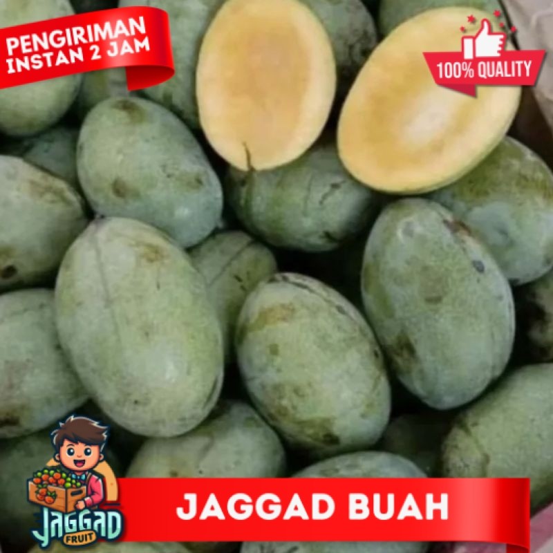 

(Hanya instant) Mangga Manalagi matang (berat 1kg) JAGGAD FRUIT