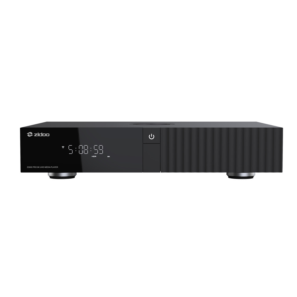 Zidoo Z3000 PRO 8K UHD Media Player TV Box 64GB eMMC RAM 8GB DDR4