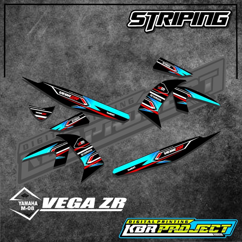 Stiker Vega Zr Striping Variasi Vega Zr Motor Yamaha Motor Striping Vega Zr Terlaris Kekinian