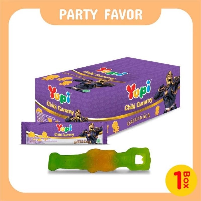 

Yupi Chibi Gummy Special Gatot Kaca box