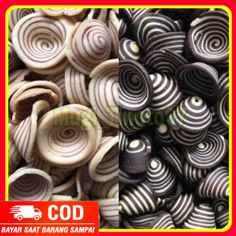 

1kg kuping gajah contong mini varian rasa