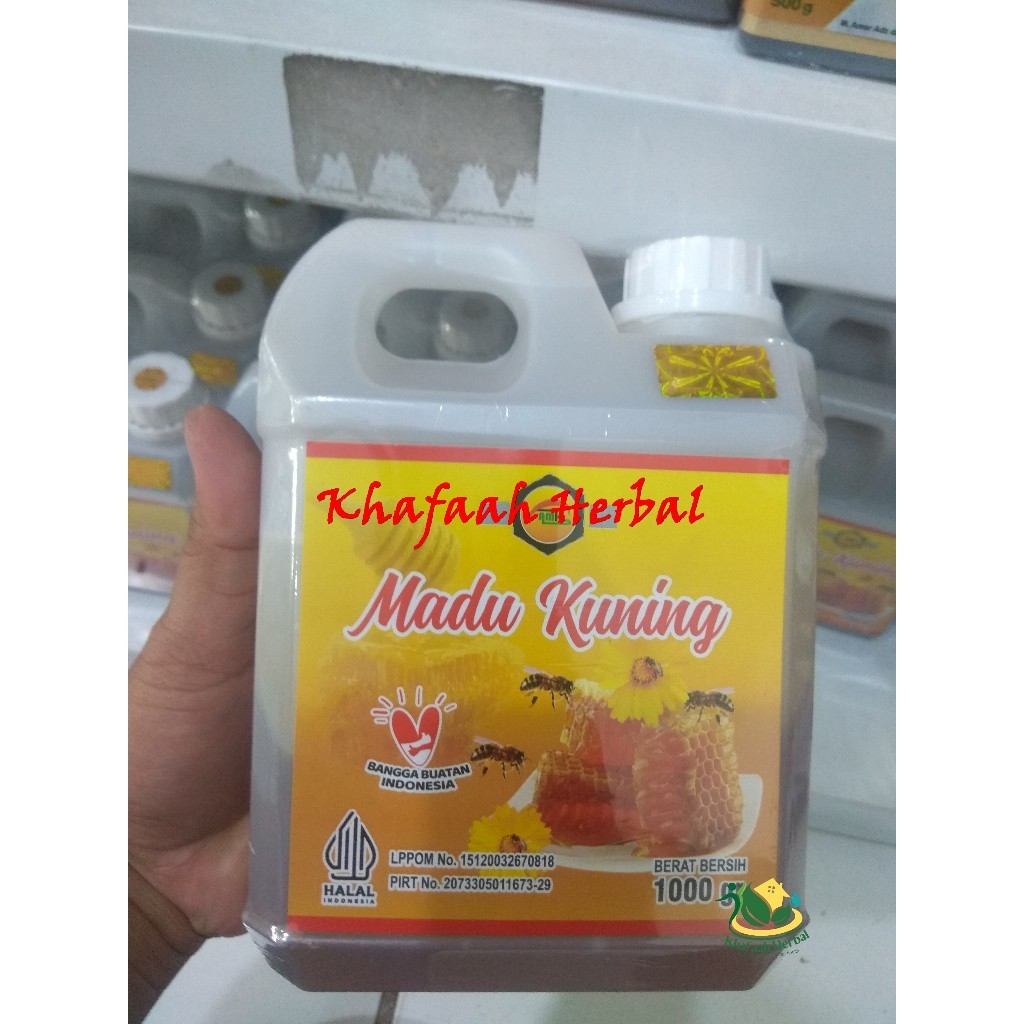 

Madu Kuning AMK 1KG Alami Mengandung Propolis Mengurangi Diabetes