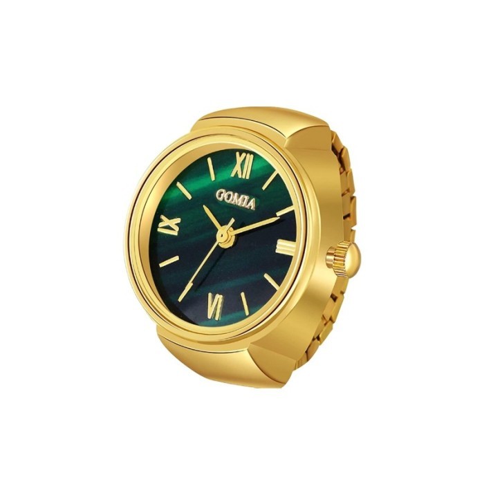 ✨E.SYO✨ - TERLARIS Jam Cincin Pria Jam Tangan Cincin Jam Cincin Bentuk Jam Tangan Cincin Pria Jam Ja