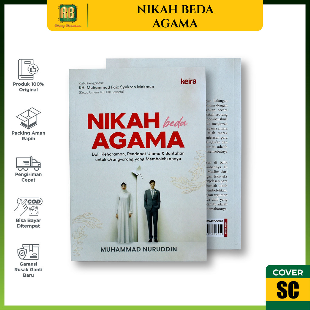 Ori Buku Islami Nikah Beda Agama Dalil Pendapat Ulama By Muhammad Nuruddin Penerbit Keira