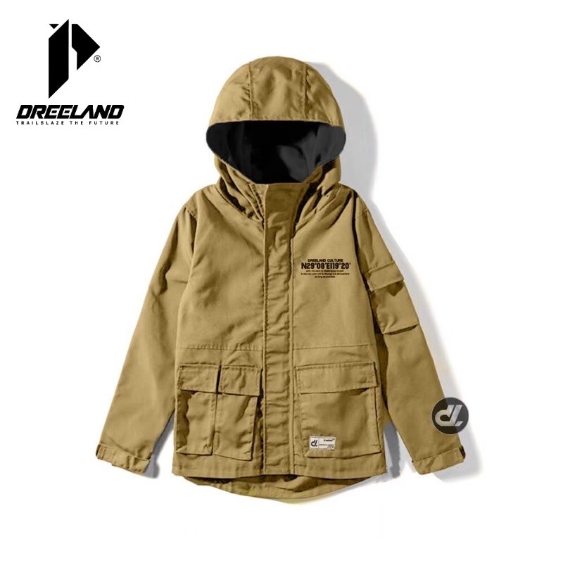 Dreeland Jacket Parka Force Beige