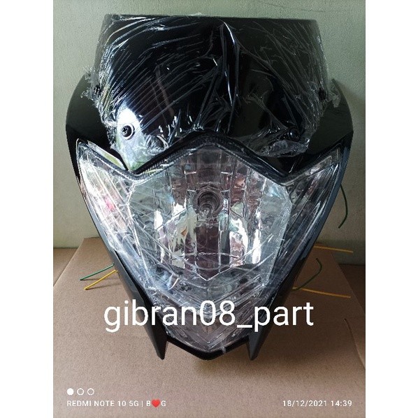 BATOK DEPAN SATRIA FU 150 FACELITE TOTOK BATOK SUZUKI SATRIA FU 150 FACELITE  PLUS LAMPU DEPAN