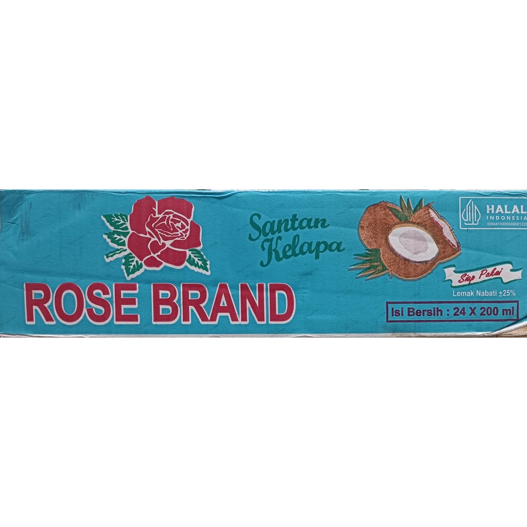 

Santan Kelapa Rose Brand 200 ML Dus (24 x 200 ML)