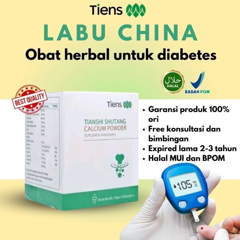 

TIENS SUSU LABU CINA | OBAT CHINA DIABETES | SHUTANG CALSIUM POWDER | SHUTANG CALCIUM POWDER UNTUK MENGOBATI DIABETES KENCING MANIS MENURUNKAN GULA DARAH DAN KAKI KEBAS | SUSU LABU MEMPERBAIKI PANKREAS 100% ORIGINAL TIANSHI isi 10 sachet