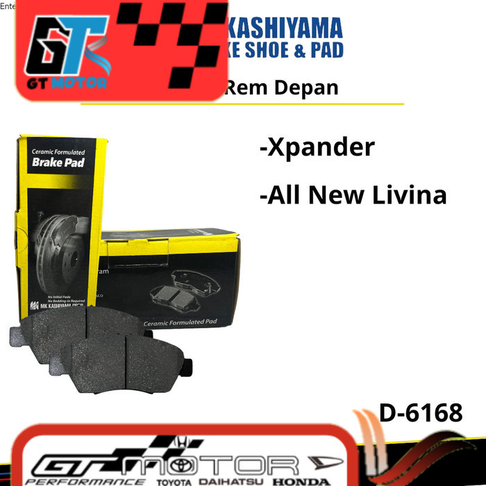 Kampas Rem Depan Xpander, Livina All New MK Kashiyama Original Equipment manufacturing