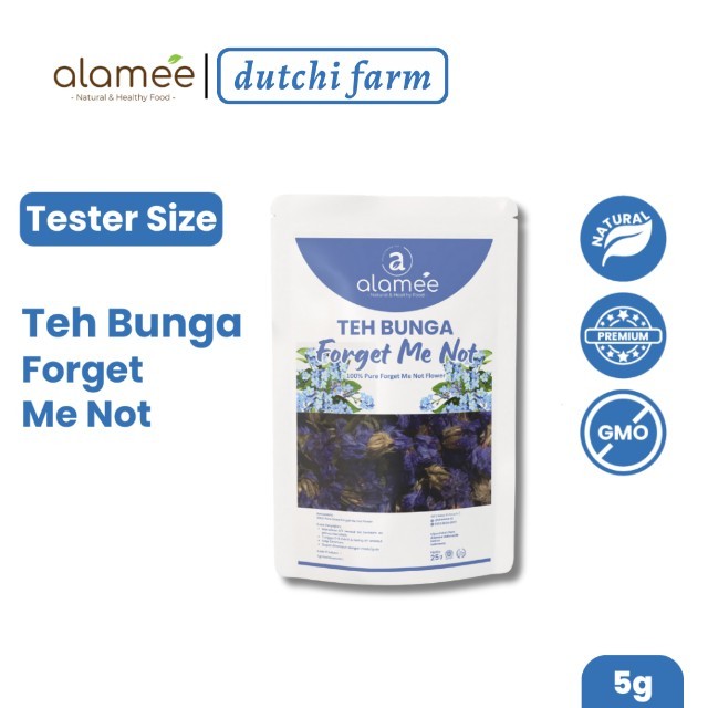 

Teh Bunga Forget Me Not Flower Tea Organik Kering Dried Alami Teh Herbal Asli 5 Gr