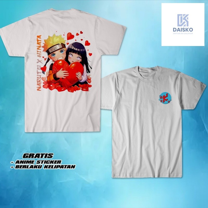 Kaos Anime Premium Naruto X Hinata