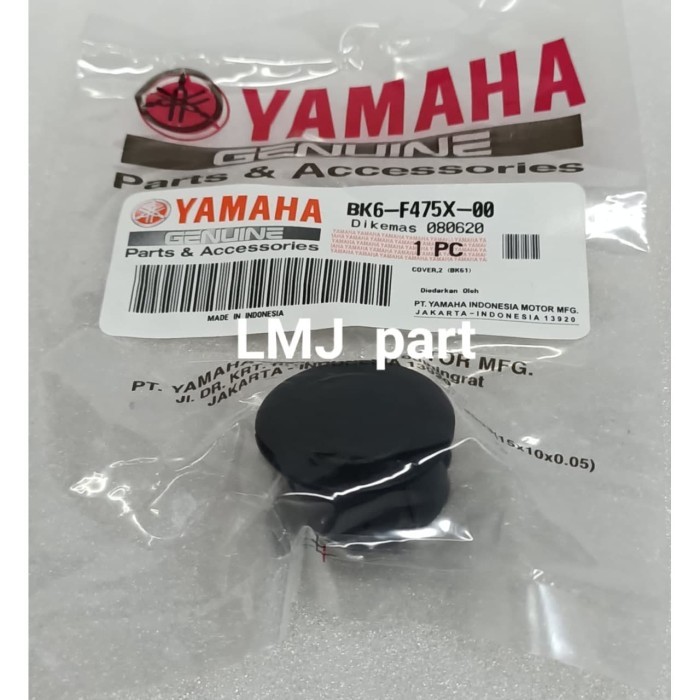 JUAL COVER TUTUP BAUT JOK BELAKANG NEW R15 R155 VVA V3 155 ORI BK6-F475X-00 BEST SELLER