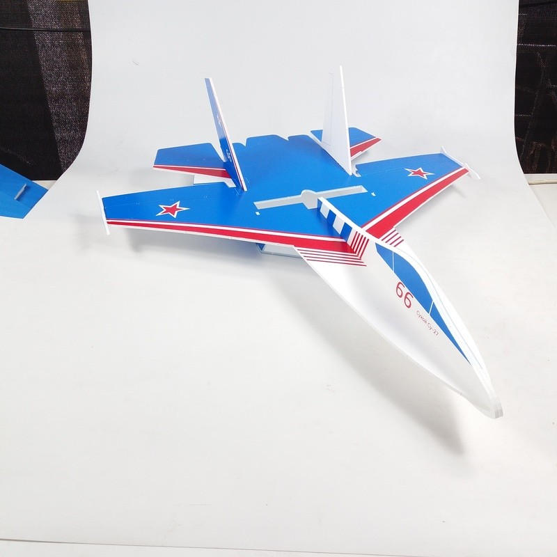 Su27 Warrior Kt Board Aircraft Model Su 27 Fixed Wing Magic Board Fall Resistant Pp Board Radio-cont