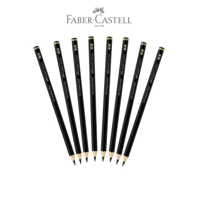 

Pensil Pitt Graphite Matt Faber-Castell - Satuan - HB