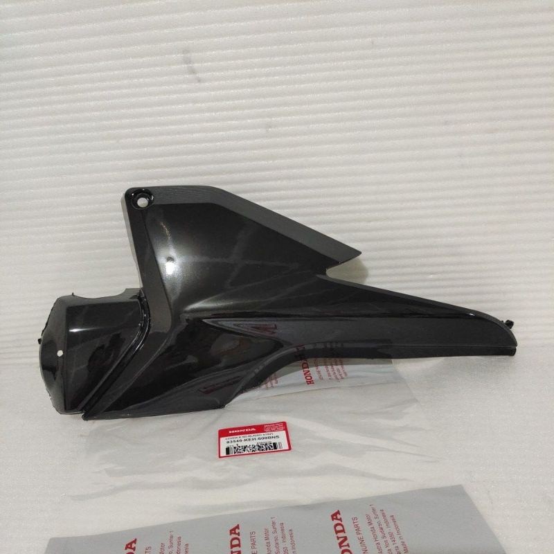 Cover Tutup Box Aki KANAN Accu Cover Accu Right Hitam Honda megapro Mega Pro Primus - advance 2006 -