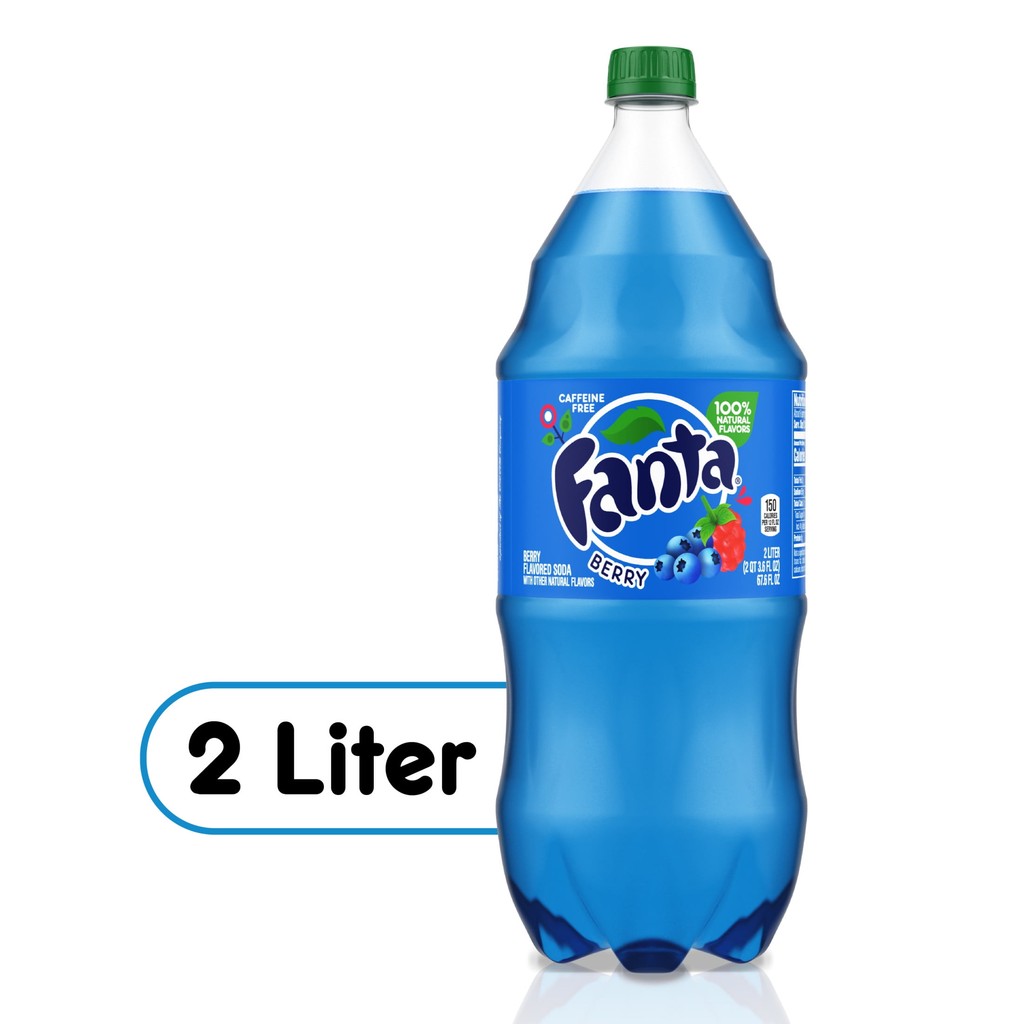 

Fanta Biru 200 ml Minuman Soda Kemasan Botol