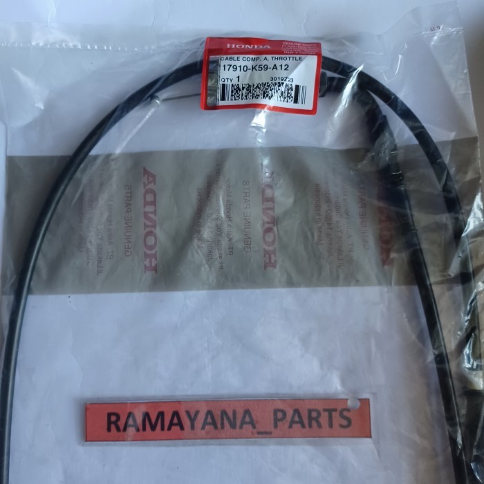 Cable Comp A Throttle Kabel Gas 17910K59A12 berkualitas