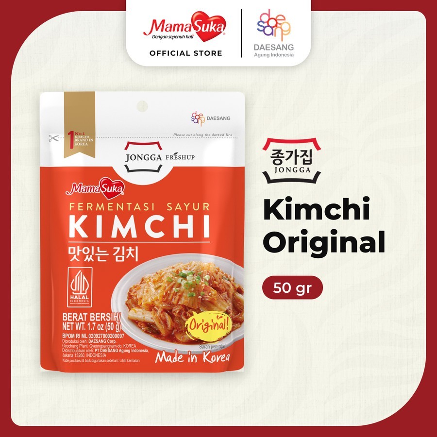 

Kimchi Sawi Korea Original 50gr Jongga