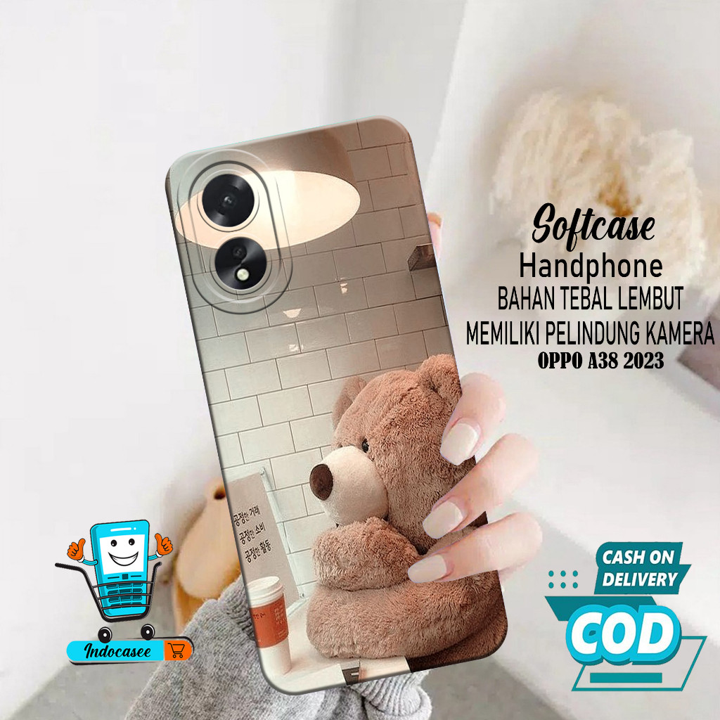 Case Hp OPPO A38 2023 - Softcase OPPO A38 2023 Terbaru - Casing OPPO A38 - Kesing OPPO A38 - Silikon