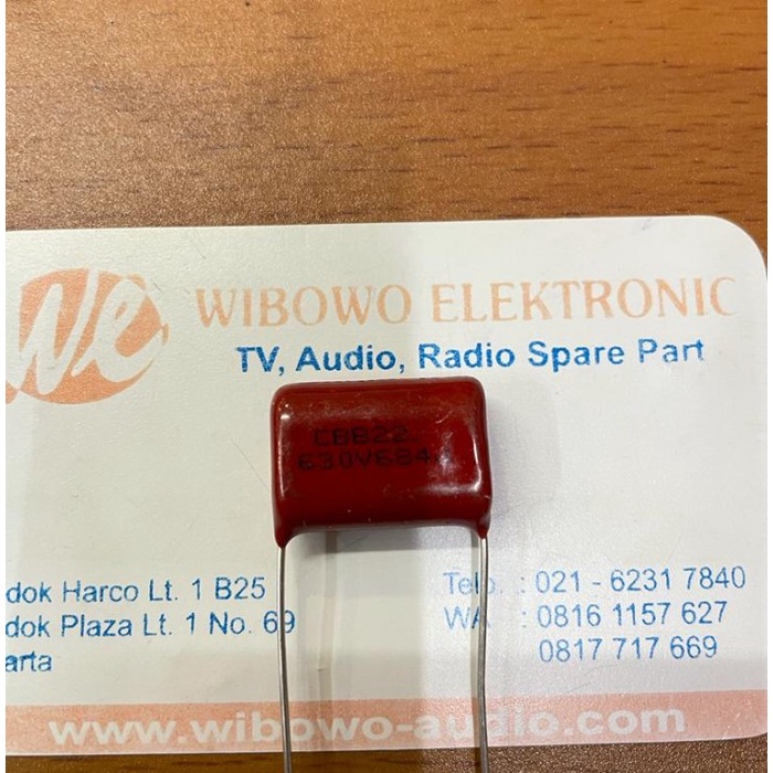 Capacitor milar 684 630v milar 684j 630volt WB27