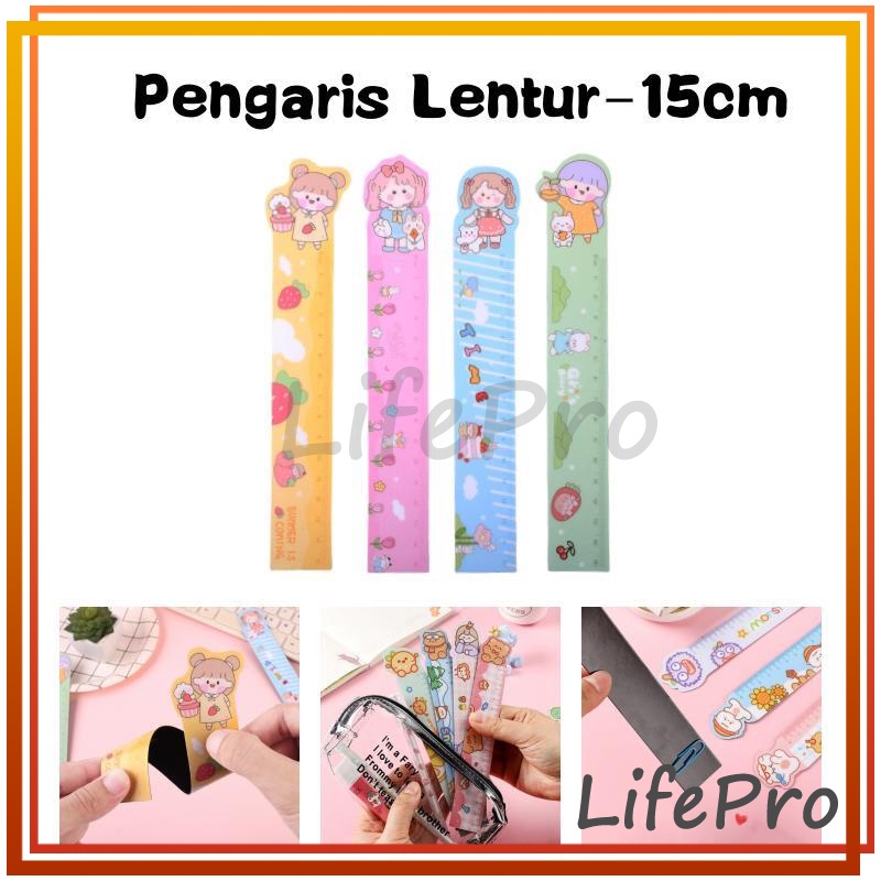 

Lifepro Pengaris Lentur Flexible Magnet Motif Lucu Pengaris Anak Sekolah / Penggaris Magnet Karakter Lucu Fleksibel Lentur Cute Ruler / Penggaris Magnet animal lucu Ruler lucu