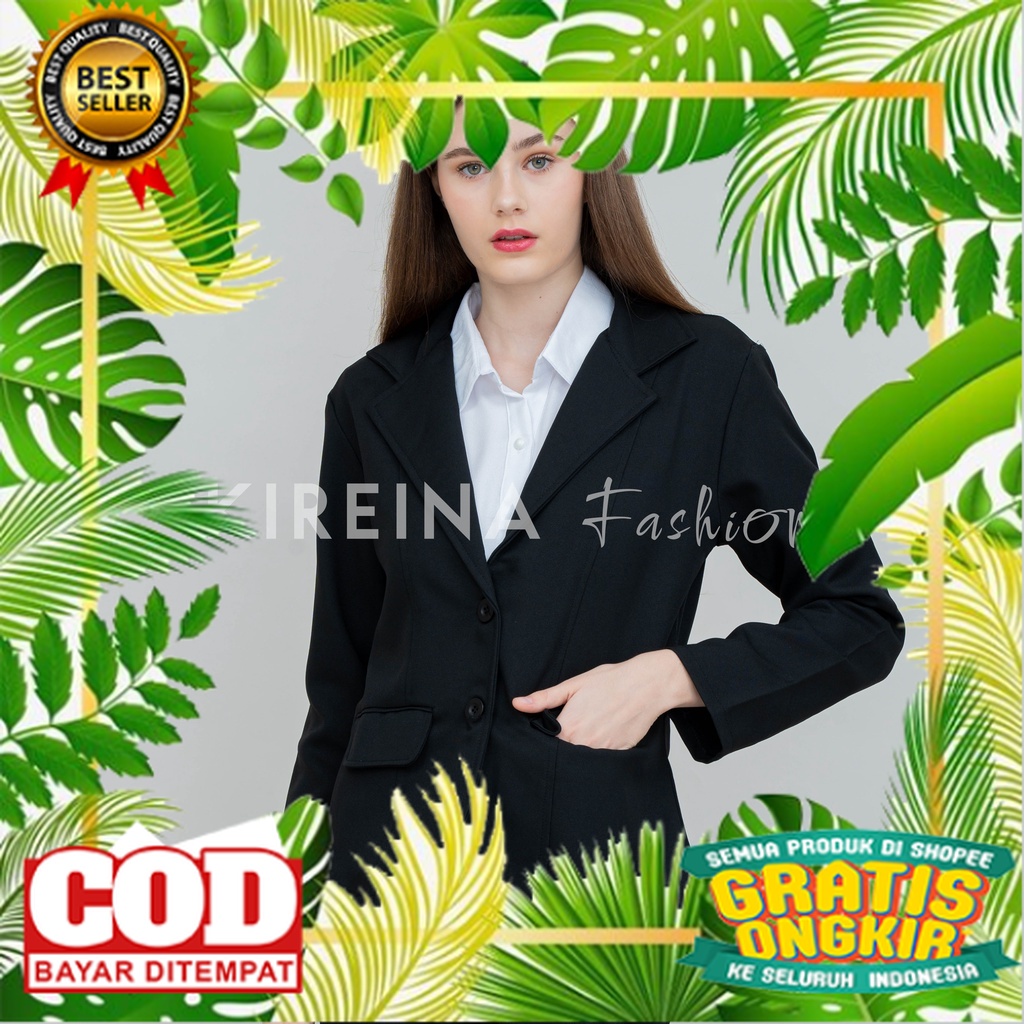 PAKAIAN BLAZER MODEL TERKINI MURAH /Blezer Kerja Wanita Blezer Wanita Formal Blazer Kantor Wanita Pr