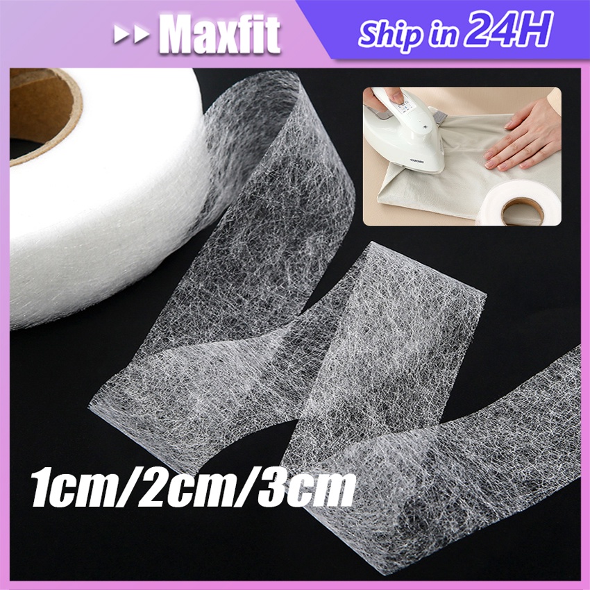 

Lem Sum Perekat Kain 2 Sisi Lem Textile Som Double Tape Kain Lebar 1 / 2 / 3Cm Panjang 60M