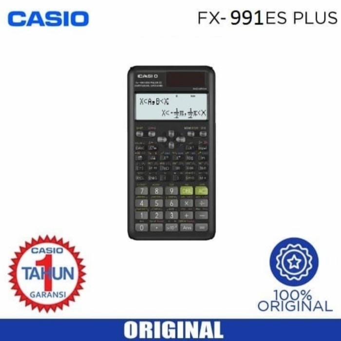 

Casio FX-991ES PLUS 2nd Edition - Scientific Kalkulator / Calculator