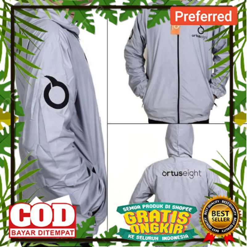 SUPER BIG PROMO /jaket parasut ortuseight / jaket olahraga / jaket parasut / jaket runing sport olah