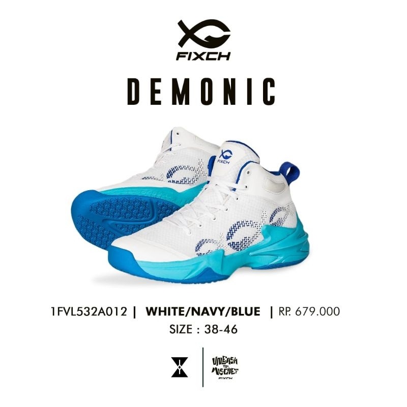 sepatu volly Fixch Demonic