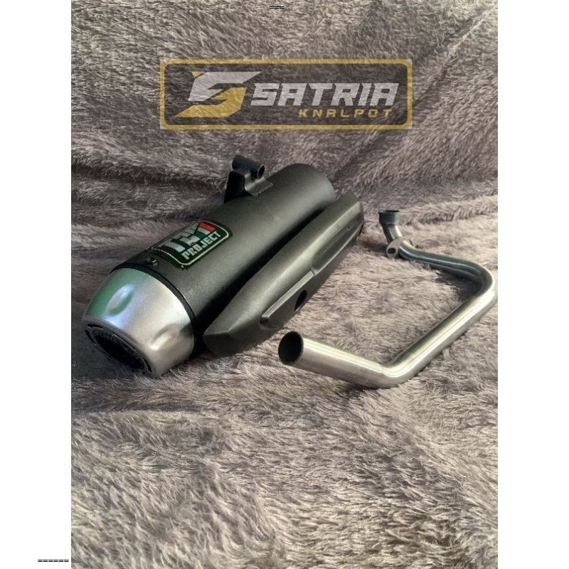 Knalpot standar racing Copy TZM project suara ngebas adem tidak mber VARIO 125/150 new old Vario boh