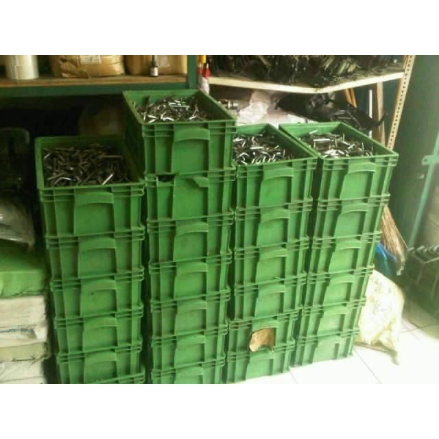 

Keranjang YTH Hijau Keranjang Plastik Keranjang Industri 61x41x31cm - Yth 52