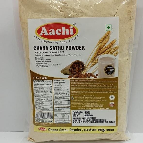 

Promo Termurah Tepung CHANA SATTU AACHI 500g / Tepung Gram Panggang
