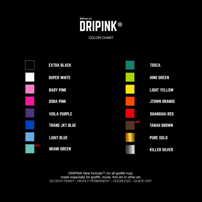 

Dripink Refill 100ml