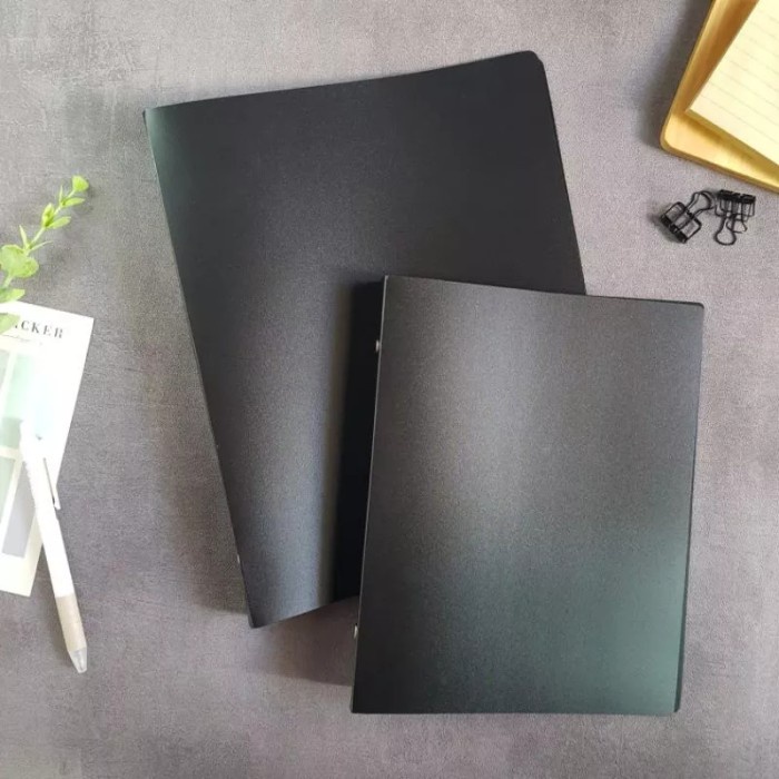 

Buku File Binder A5 Notebook - garis