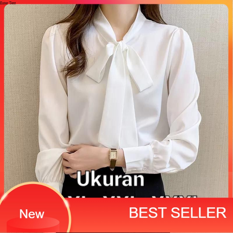 Alysa blus wanita - blouse size -;Baju kerja wanita - blouse korean style - atasan wainta - kemeja p