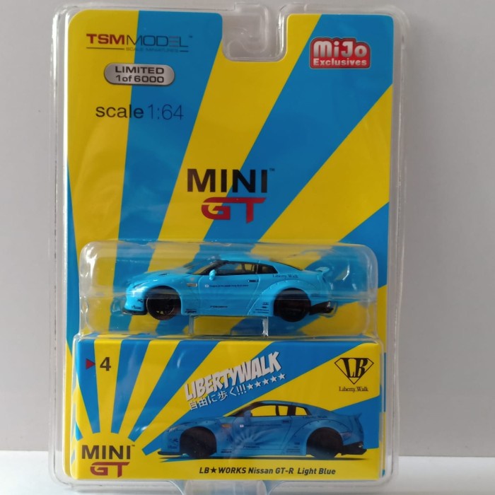 Diecast Mini GT 1:64 LBWK Nissan GTR R