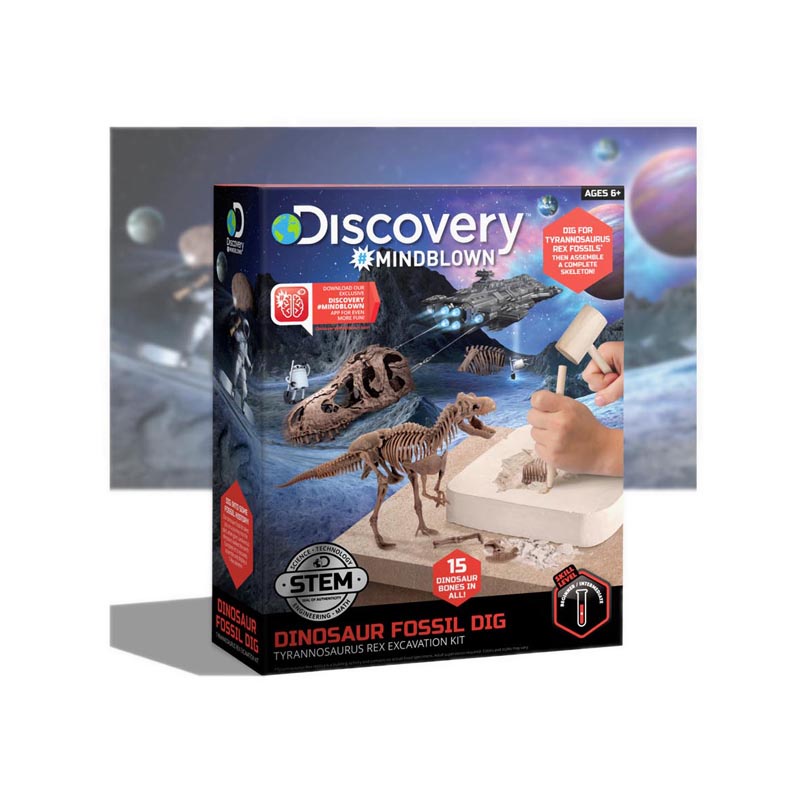 Discovery Mindblown Dinosaur Kit Skeleton 3D Puzzle - DCN1423004871