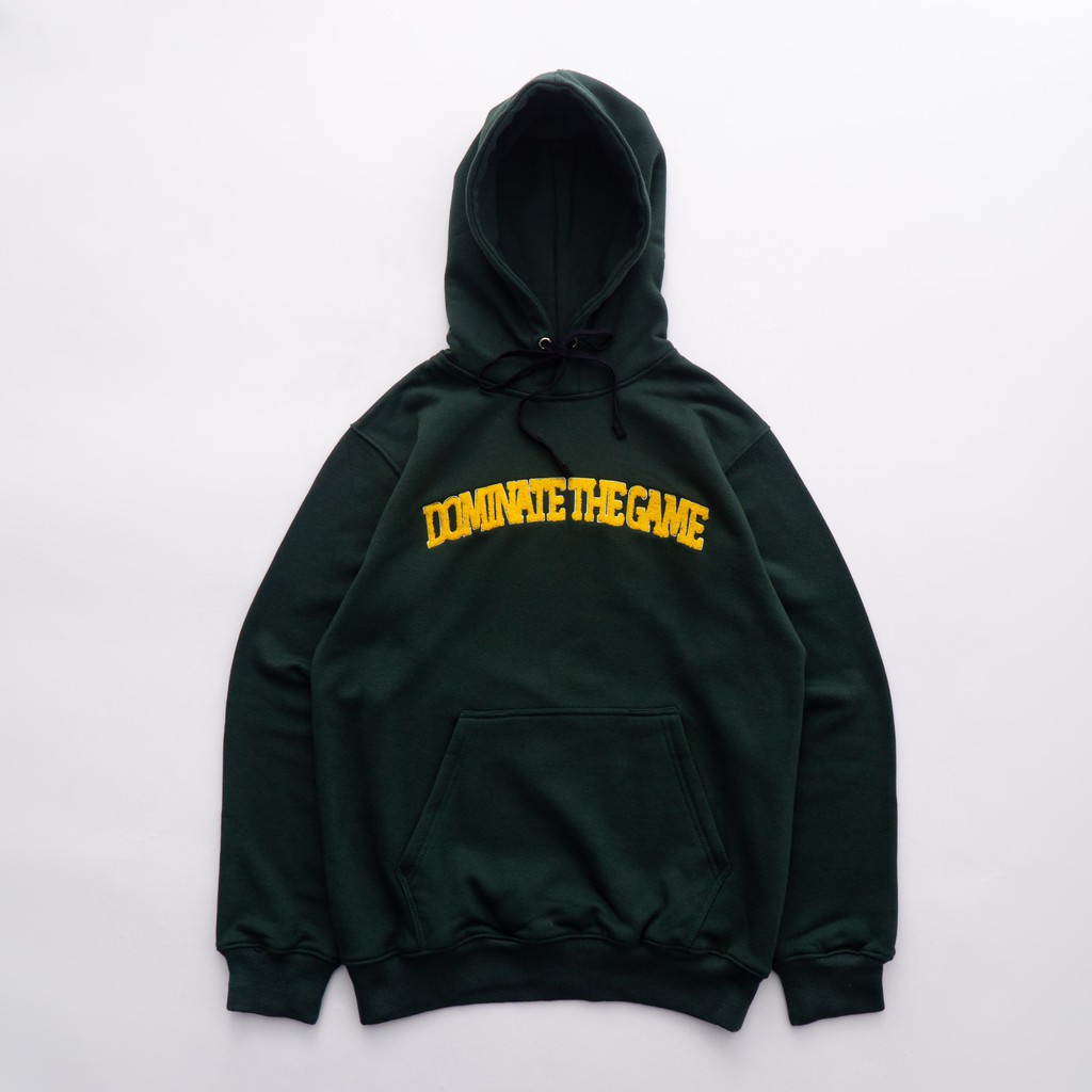 DMNT Pullover Hoodie Obsidian Green