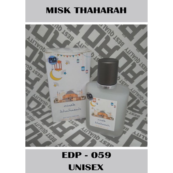 DM - PARFUM MISK THAHARAH / UNISEX / BEST QUALITY / ISI 35ML / NON ALCOHOL
