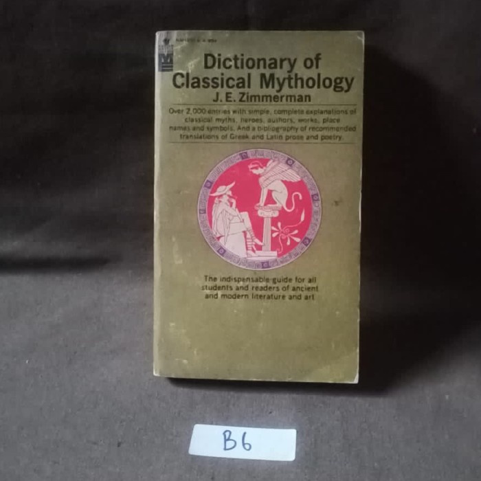 Dictionary of Classical Mythology