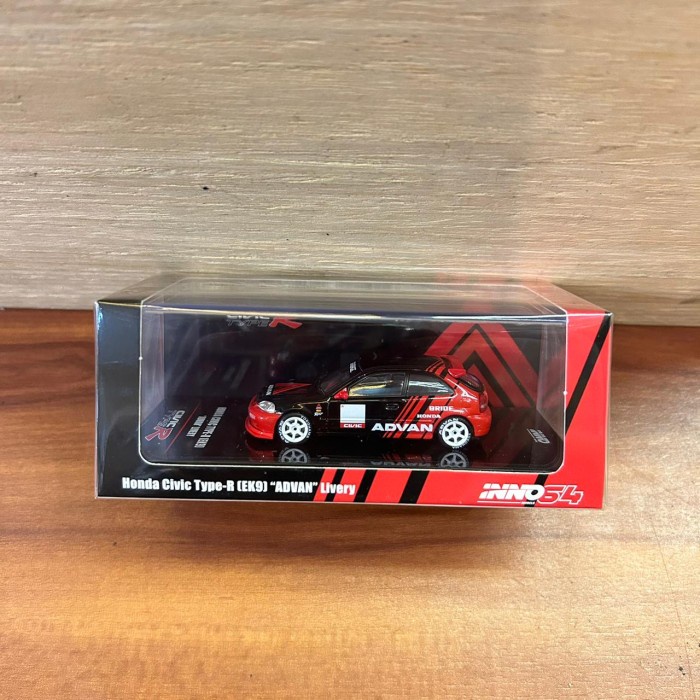 INNO64 HONDA CIVIC TYPE-R (EK9) "ADVAN" LIVERY INNO 64 LP27