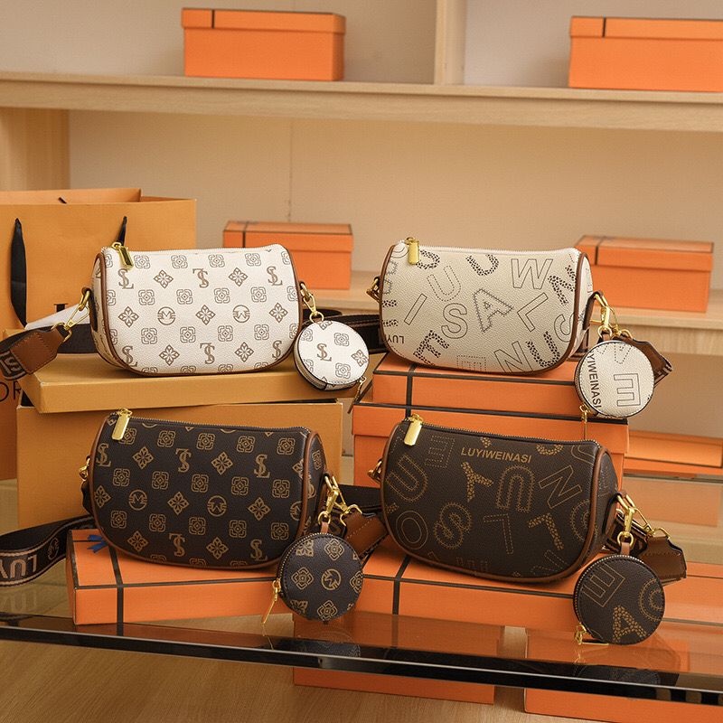 (1 KG MUAT 3PCS) 5098  TAS IMPORT TAS WANITA FASHION IMPORT TERBARU 2023