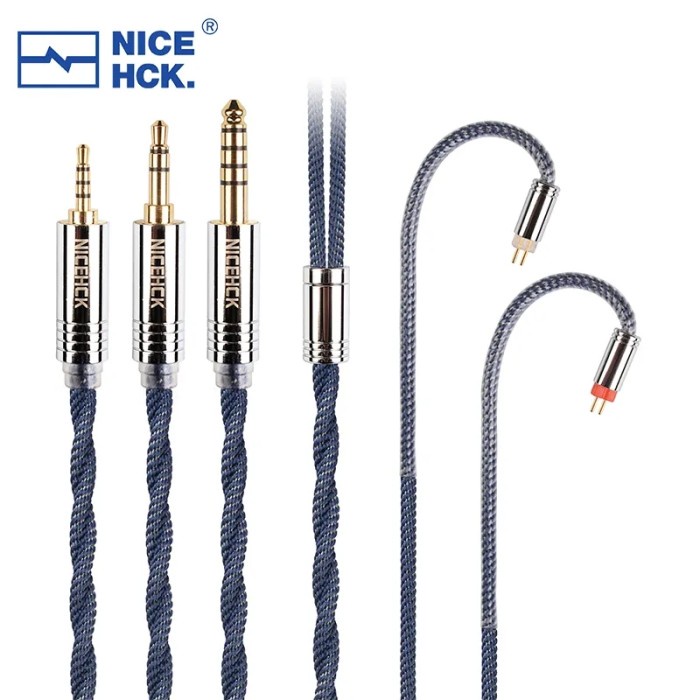 NICEHCK MixPP 6N OCC Copper HIFI Earphone Upgrade Cable QDC MMCX 2Pin