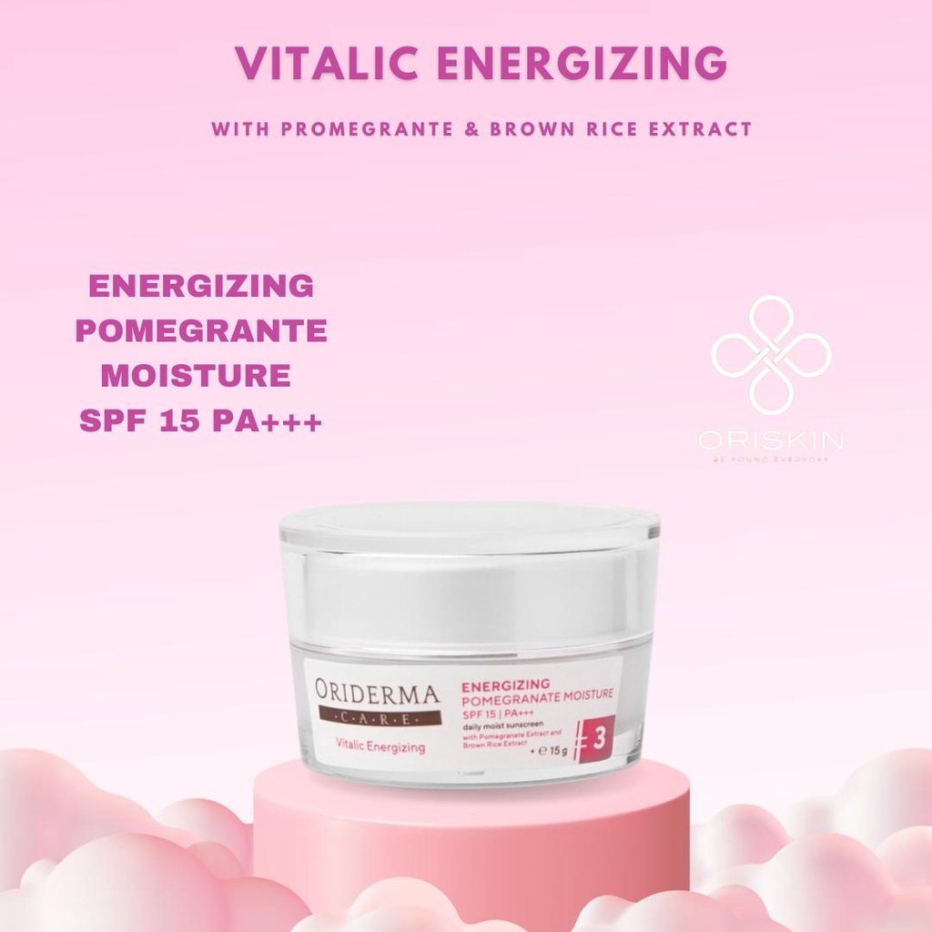 Oriderma Care Vitalic Energizing Pomegranate Moisture SPF 15PA+++